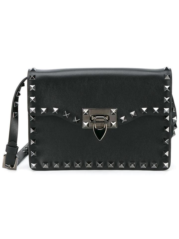 Valentino Valentino Garavani Rockstud Crossbody, Women's, Black, Leather/metal (other)