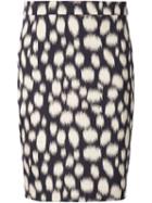 Lanvin Dotted Pencil Skirt