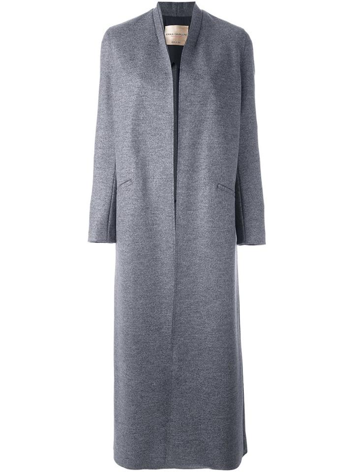 Erika Cavallini Single Breasted Coat