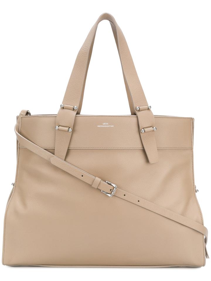Desa 1972 Large Tote Bag - Nude & Neutrals