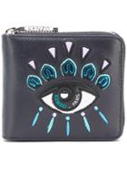 Kenzo Embroidered Eye Wallet - Blue
