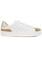 Twin-set Embellished Toe Sneakers - White