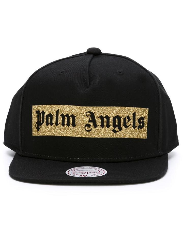 Palm Angels Glitter Logo Cap