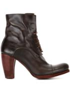 Ma+ High Heel Lace-up Boots