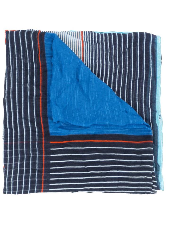 Faliero Sarti Faliero Sarti Pour L Eclaireur Scarf, Adult Unisex, Blue, Silk/cotton/modal