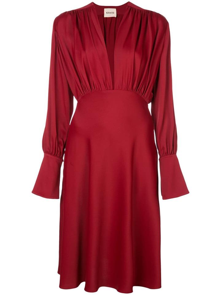 Khaite The Connie Dress - Red