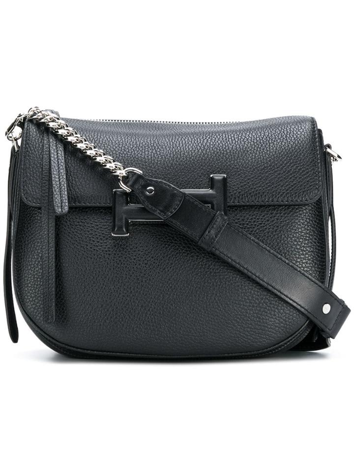 Tod's Double T Hobo Bag - Black