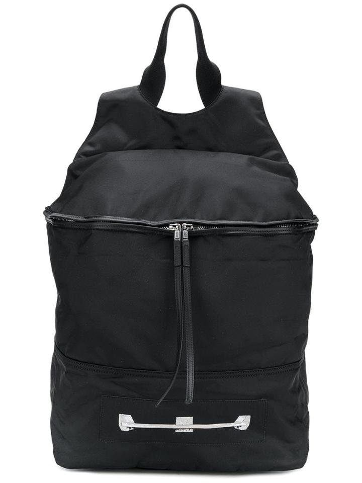 Rick Owens Drkshdw Graphic Print Backpack - Black