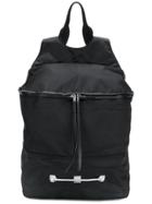 Rick Owens Drkshdw Graphic Print Backpack - Black