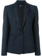 Joseph Single Button Blazer, Women's, Size: 36, Blue, Polyamide/spandex/elastane/viscose/virgin Wool