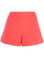 Alice+olivia High Waisted Shorts - Red