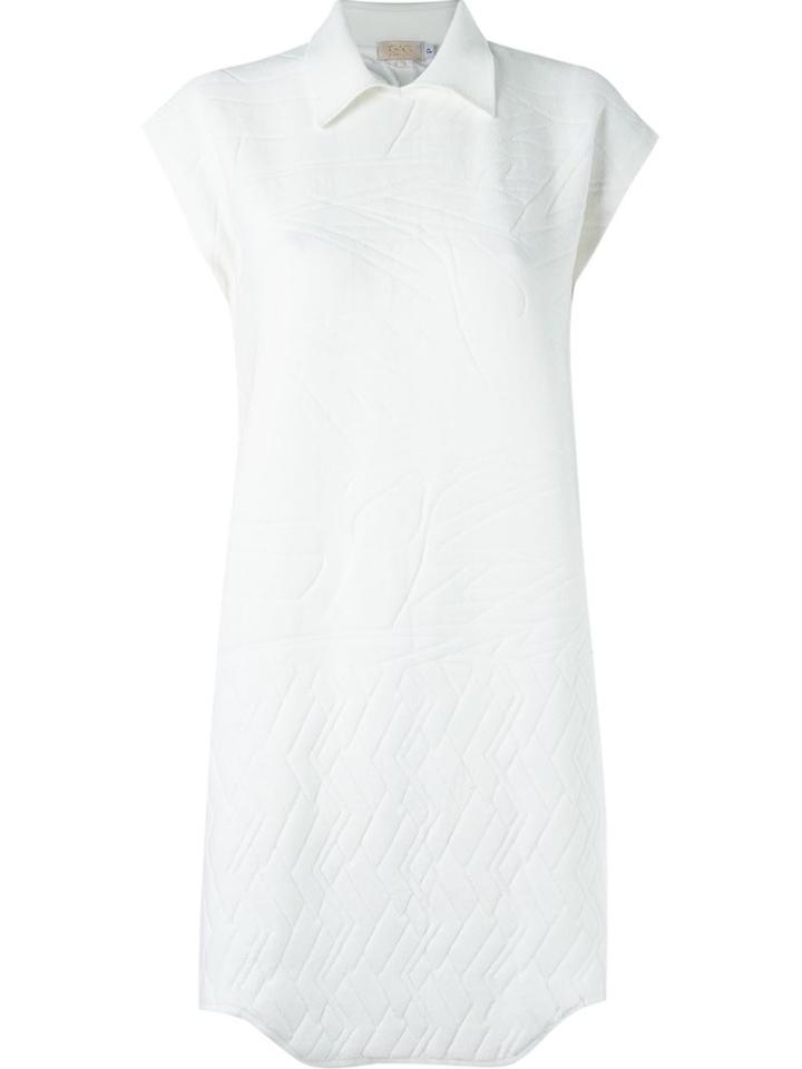 Gig Knit Dress, Women's, Size: G, White, Polyamide/spandex/elastane/viscose