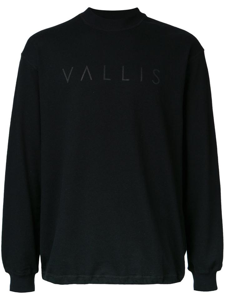 Factotum Vallis Sweatshirt, Men's, Size: 44, Black, Cotton