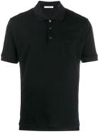 Givenchy Logo Band Slim-fit Polo Shirt - Black