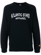Atlantic Stars Logo Print Sweatshirt - Black