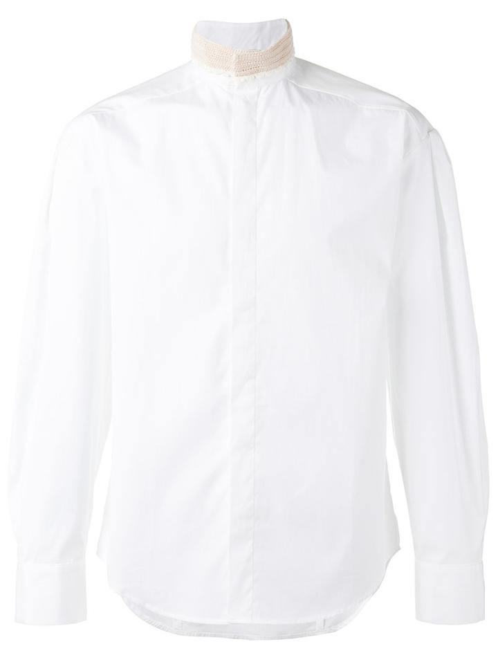 Grace Wales Bonner Harare Shirt, Men's, Size: Large, White, Cotton