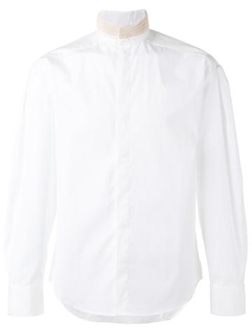 Grace Wales Bonner Harare Shirt, Men's, Size: Large, White, Cotton