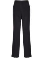 Jil Sander Loose-fit Straight-leg Trousers - Black