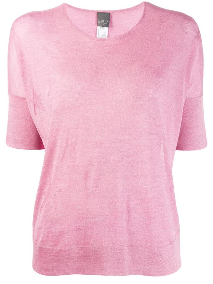 Lorena Antoniazzi Star Pattern T-shirt - Pink