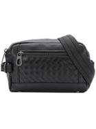Bottega Veneta Intrecciato Belt Bag - Black