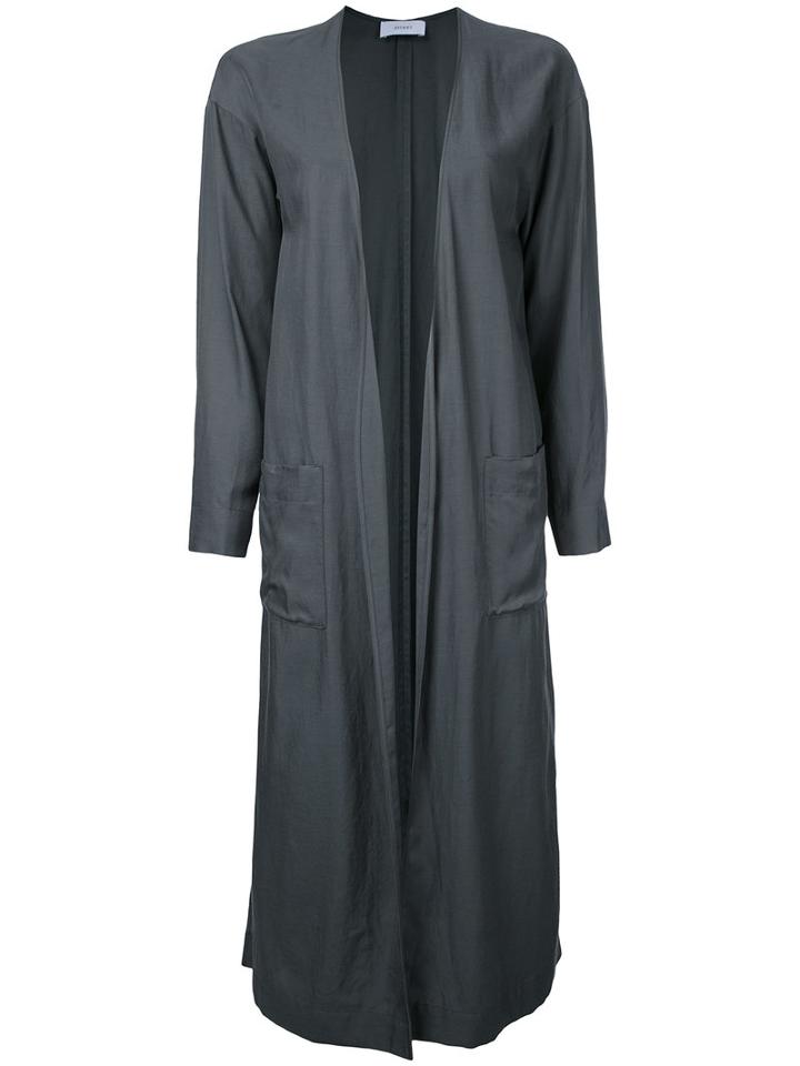 Astraet Oversized Coat, Women's, Size: 1, Grey, Cupro