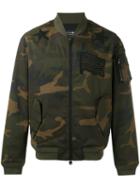 Hydrogen - Camouflage Jacket - Men - Cotton/polyester/spandex/elastane - S, Green, Cotton/polyester/spandex/elastane