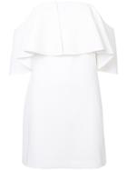 Trina Turk - Ruffled Dress - Women - Polyester/spandex/elastane - 2, White, Polyester/spandex/elastane