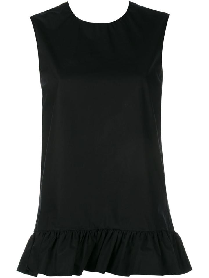 Marni Sleeveless Top With Frill Hem