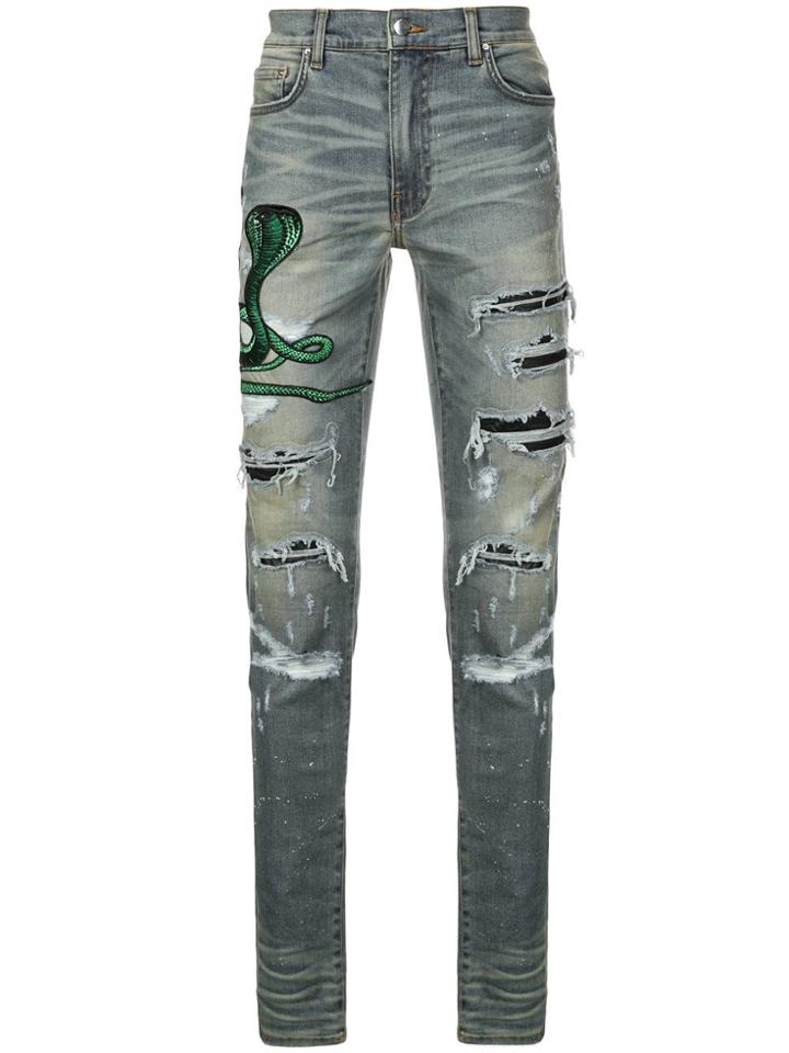 Amiri Amiri Mbartsnk Classic Indigo Artificial->acetate - Blue