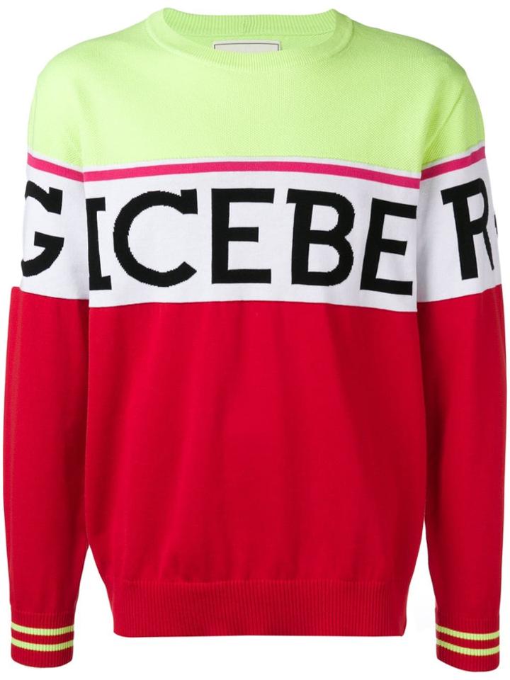 Iceberg Crew Neck Jumper - Red