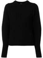 Joseph Large Sleeves Sweater - Black