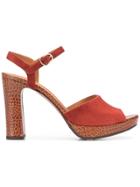 Chie Mihara Casette Sandals - Brown