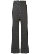 Lemaire High-waist Trousers - Grey