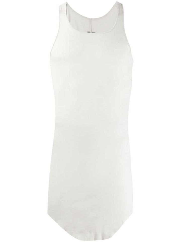 Rick Owens Fitted Tank Top - Neutrals