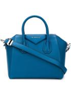 Givenchy Small 'antigona' Tote, Women's, Blue, Leather