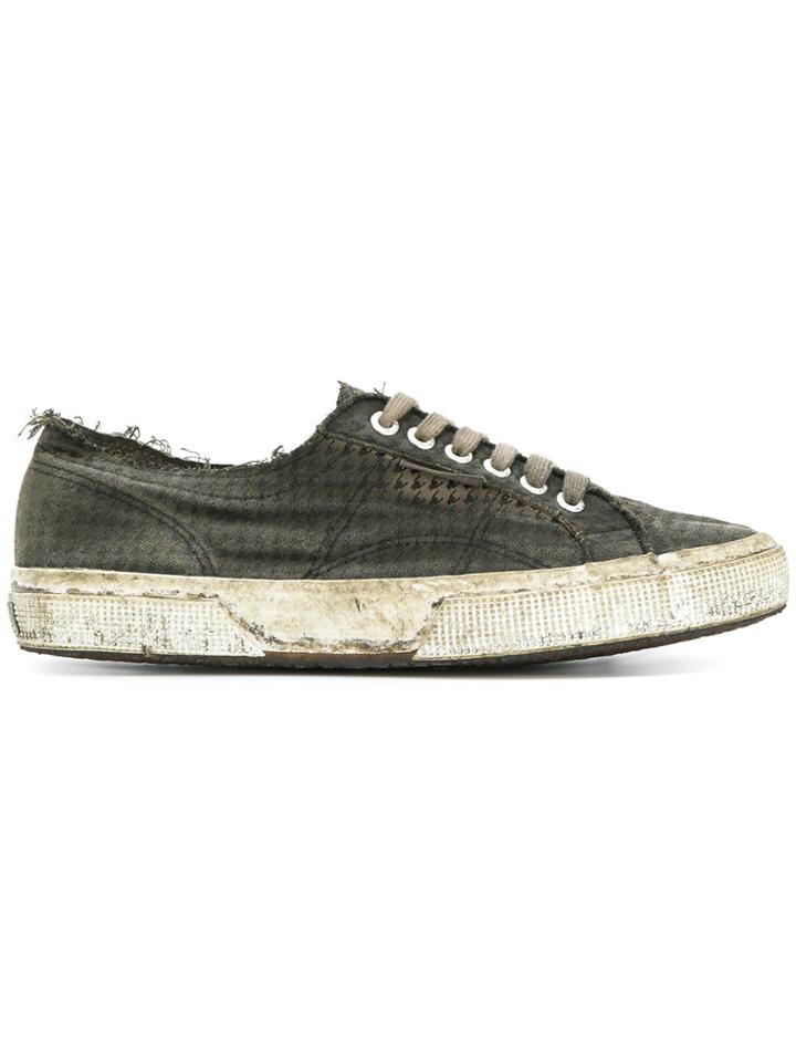 Massimo Alba Superga X Massimo Alba Worn Tennis Sneakers - Brown