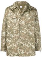 Burberry Camouflage Print Jacket - Green