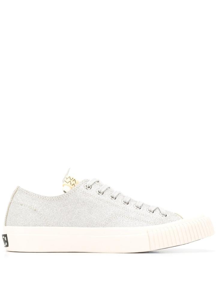 Visvim Low Top Sneakers - Silver