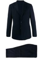 Z Zegna Wool Two Piece Suit - Blue