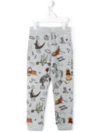Stella Mccartney Kids Circus Print Track Pants, Boy's, Size: 6 Yrs, Grey