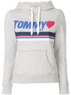 Tommy Hilfiger Logo Hoodie - Grey