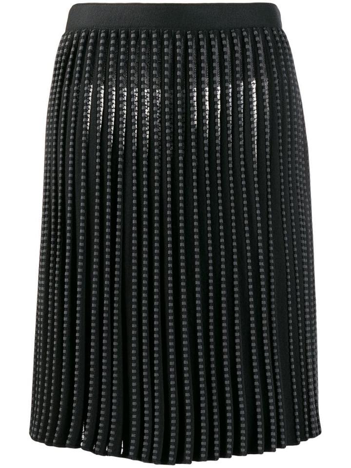 Alaïa Pre-owned Pleated Circle Skirt - Grey
