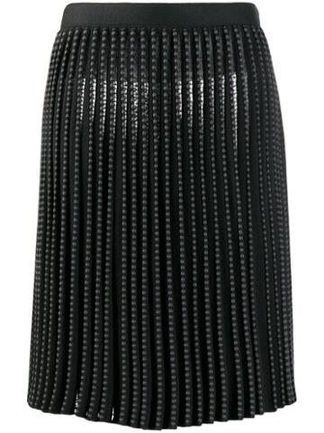 Alaïa Pre-owned Pleated Circle Skirt - Grey