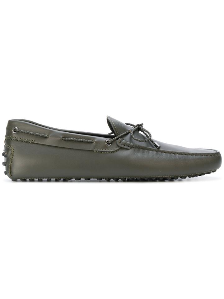 Tod's Lace-up Loafers - Green