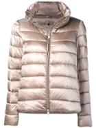 Save The Duck Short Padded Jacket - Nude & Neutrals