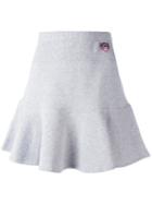 Kenzo Mini Tiger Skater Skirt, Women's, Size: Xs, Grey, Cotton