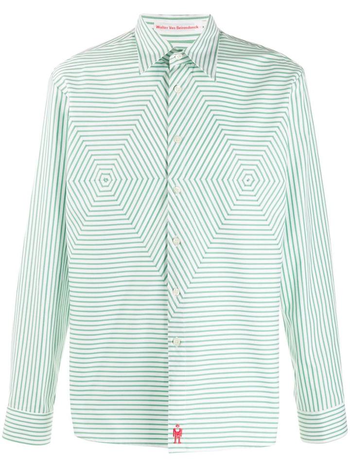 Walter Van Beirendonck Pre-owned 2012's Cloud Nº9 Optic Effect Shirt -