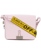 Off-white Industrial Clip Handbag - Pink & Purple