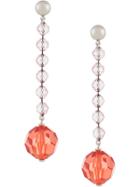 Rachel Comey Beaded Drop Earrings - Yellow & Orange