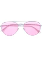Mykita Aviator Sunglasses - Pink & Purple